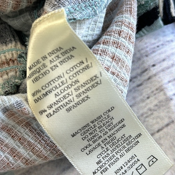 Anthropologie • Porridge Smocked Tube Top • Blue Stripe Sz M • NWT! - Picture 8 of 9